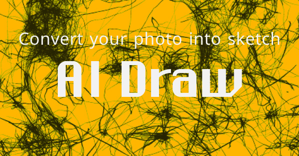 AI Draw : Convert your photo into line drawing.